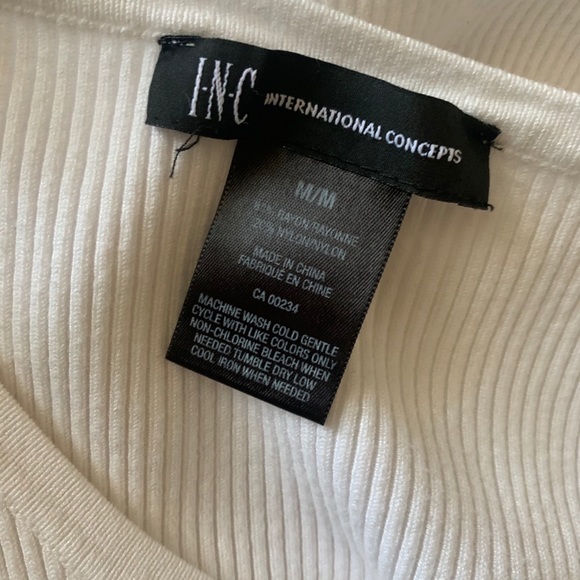 INC Ribbed Sweater - Picture 3 of 3